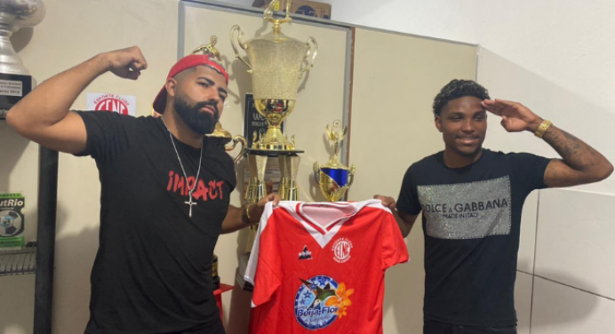 Sósias de Gabigol e Vitinho assinam contrato para disputar a série B1 do Cariocão