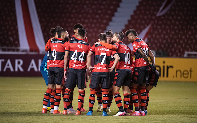 DEFENSA Y JUSTICIA X FLAMENGO - TRANSMISSÃO AO VIVO - LIBERTADORES 2021 -  NARRAÇÃO RAFA PENIDO 