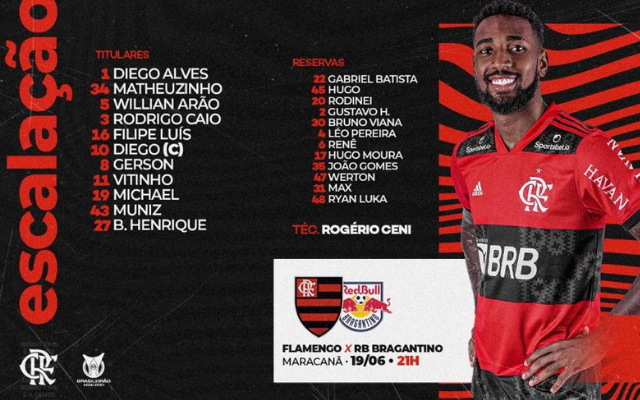 Classificação do returno: liderança passa ao Bragantino; Flamengo é 4º, e  Vasco, 5º antes do clássico, espião estatístico