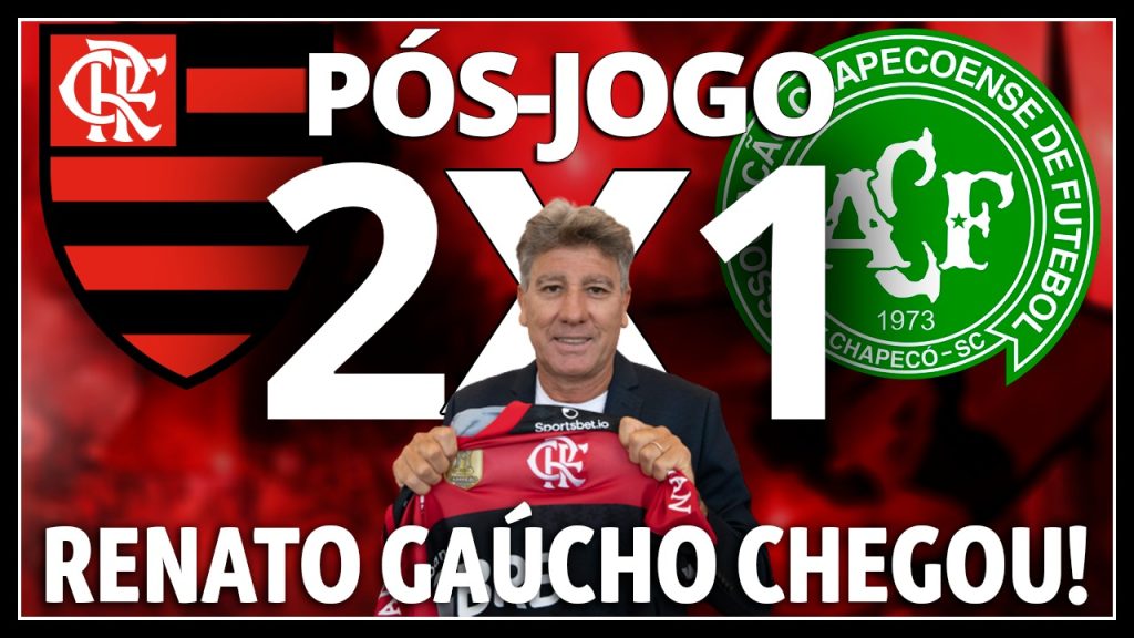 AO VIVO: Apresentação de Renato Gaúcho e tudo sobre a vitória contra a Chapecoense