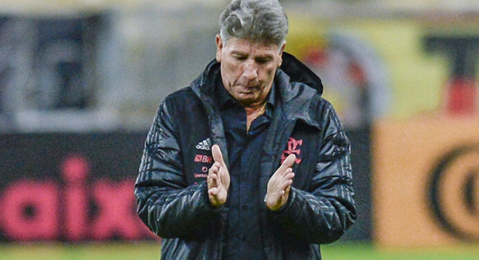 Renato Gaúcho admite preocupação com desgaste físico dos jogadores do Flamengo: “Estavam cansados”