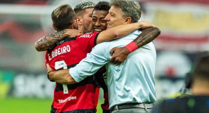 ‘Era Renato’ no Flamengo tem lista de artilheiros bem distribuída; Gabigol lidera