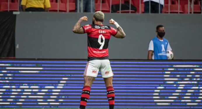 Gabigol valoriza goleadas sobre o Olimpia, mas prega pés no chão para sequência na Libertadores