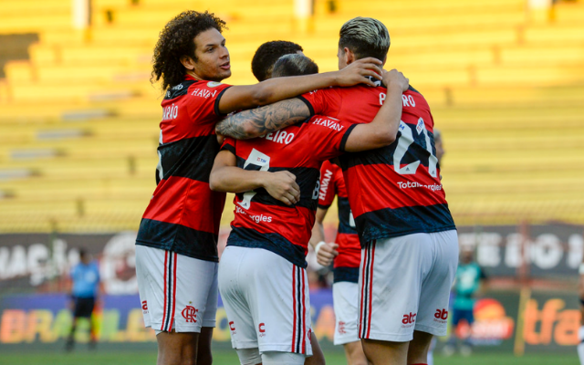 Flamengo demonstra sua enorme superioridade e vai jogar a final da