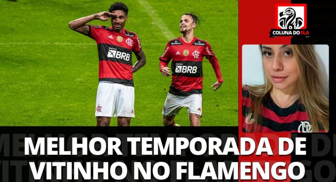 Comentarista rasga elogios a Vitinho e analisa temporada do camisa 11