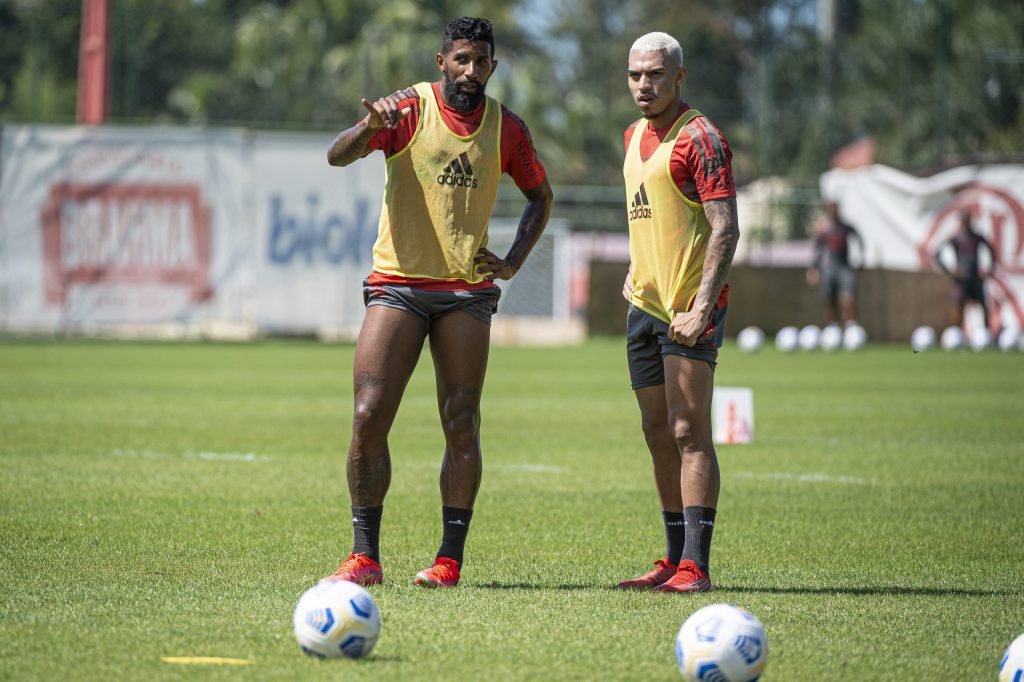 Flamengo segue planejamento e treina na manhã desta sexta, visando jogo contra o Palmeiras