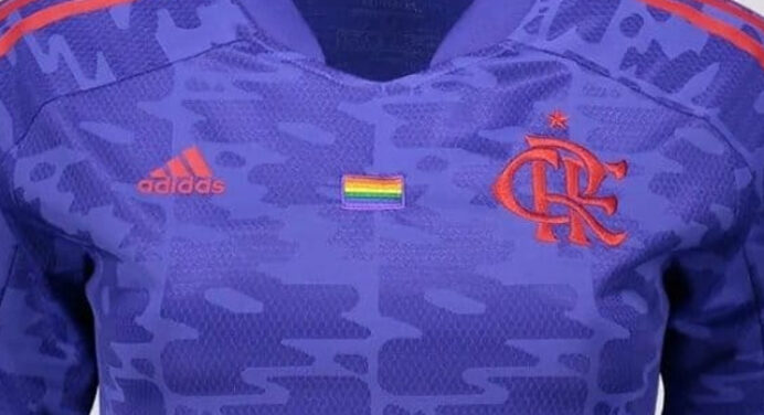Flamengo lança camisa em homenagem ao Orgulho LGBTQIA+ nesta semana