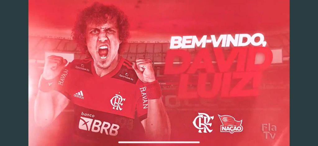 OFICIAL! Flamengo anuncia contratação de David Luiz