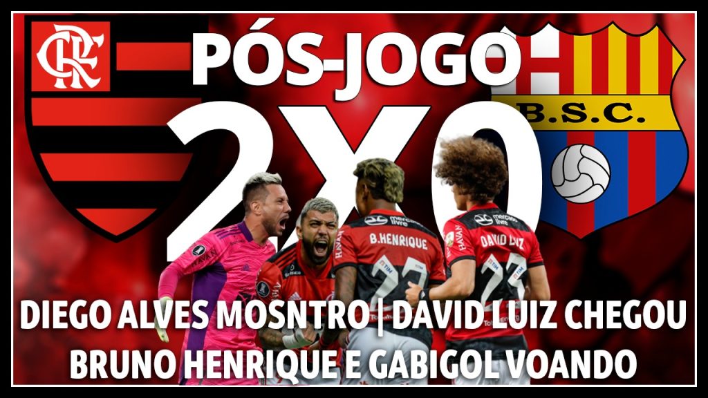 AO VIVO: estreia de David Luiz, atuação de gala de Diego Alves e vitória do Flamengo na semifinal da Libertadores