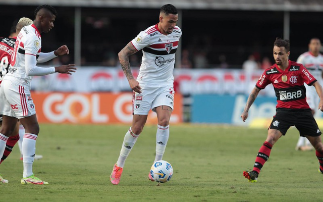 Luciano lamenta goleada do Flamengo e pede desculpa a torcedores do São Paulo