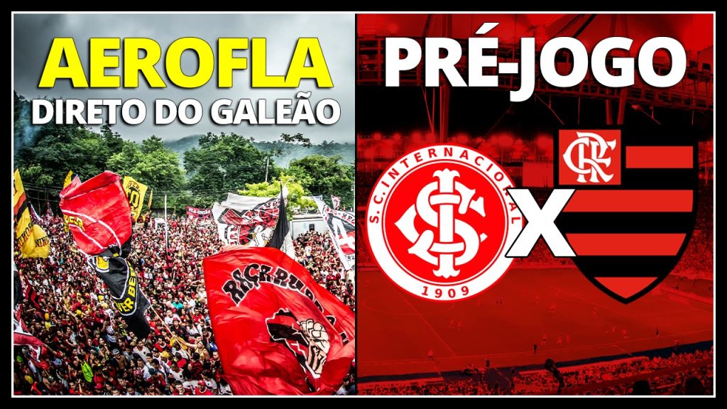 AO VIVO: AeroFla, torcida invade Ninho do Urubu e tudo sobre jogo contra o Internacional