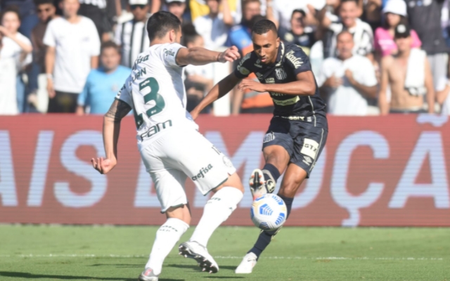 Palmeiras vence Santos e ultrapassa Flamengo na tabela do Brasileirão