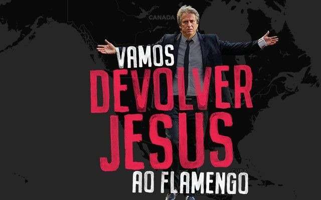Torcida do Benfica cria campanha “Devolver Jesus ao Flamengo” e cria site para ganhar força