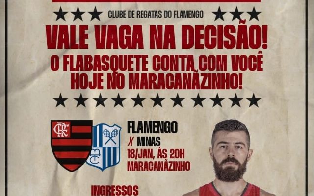 Saiba como assistir a Flamengo e Minas, pela semifinal do Super 8