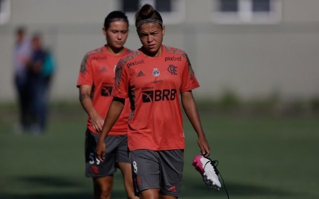 Pimenta é eleita melhor jogadora da rodada do Brasileirão Feminino e Flamengo parabeniza atacante