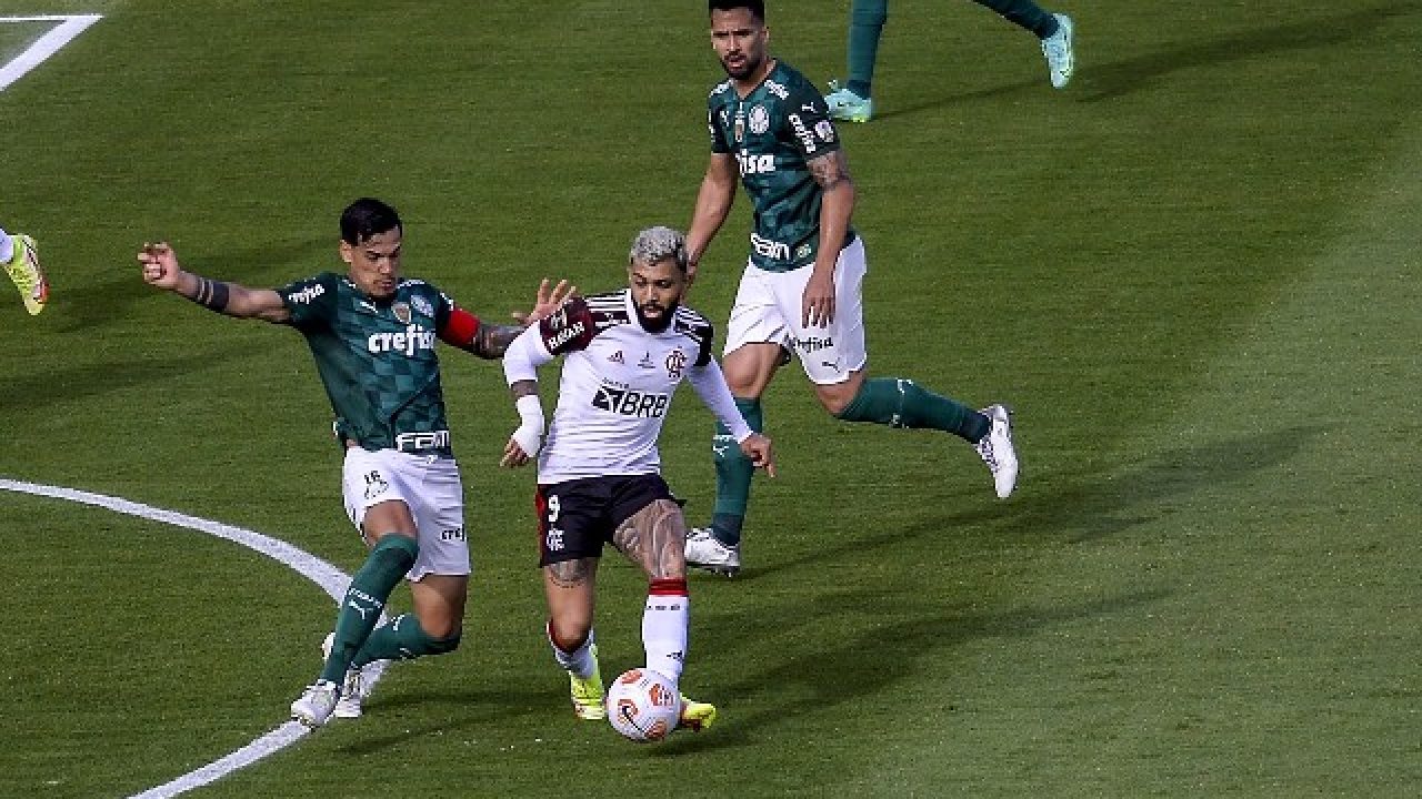 Confira os números de Palmeiras e Flamengo desde a final da Libertadores de 2021