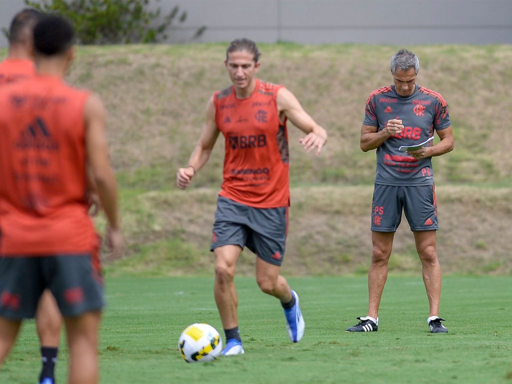 Flamengo finaliza preparação para jogo contra o São Paulo