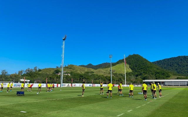 Flamengo finaliza preparação para jogo contra o Sporting Cristal, pela Libertadores