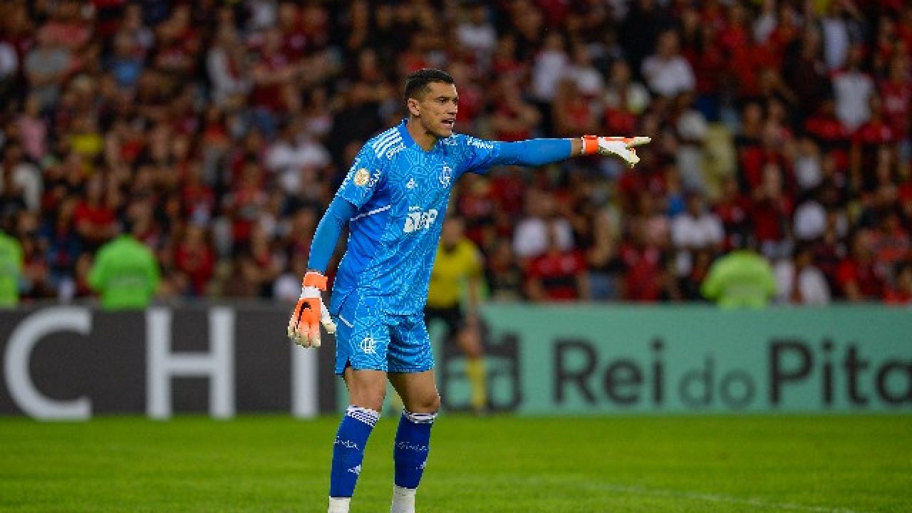 CAMISA FLAMENGO – GOLEIRO SANTOS – LIBERTADORES 2022- FLA 3 X 1 TALLERES –  AUTOGRAFADO PELO ELENCO – Play For a Cause