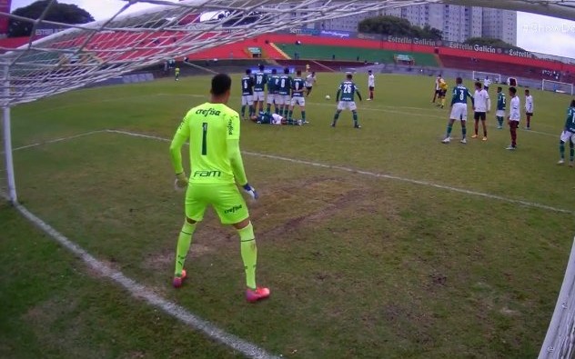 Flamengo derrota Palmeiras com gol de falta no Brasileirão Sub-20; veja