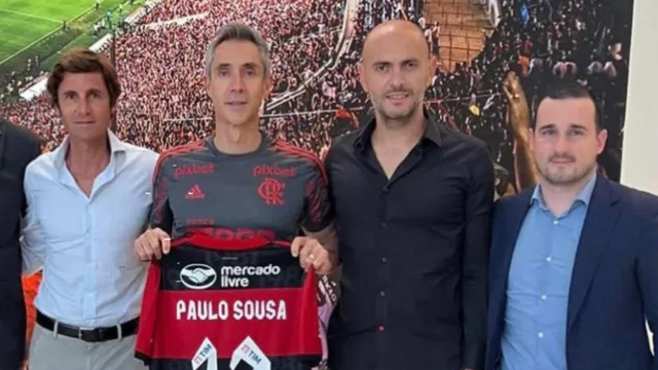 Flamengo voa alto após agente de Paulo Sousa fazer piada do sapo