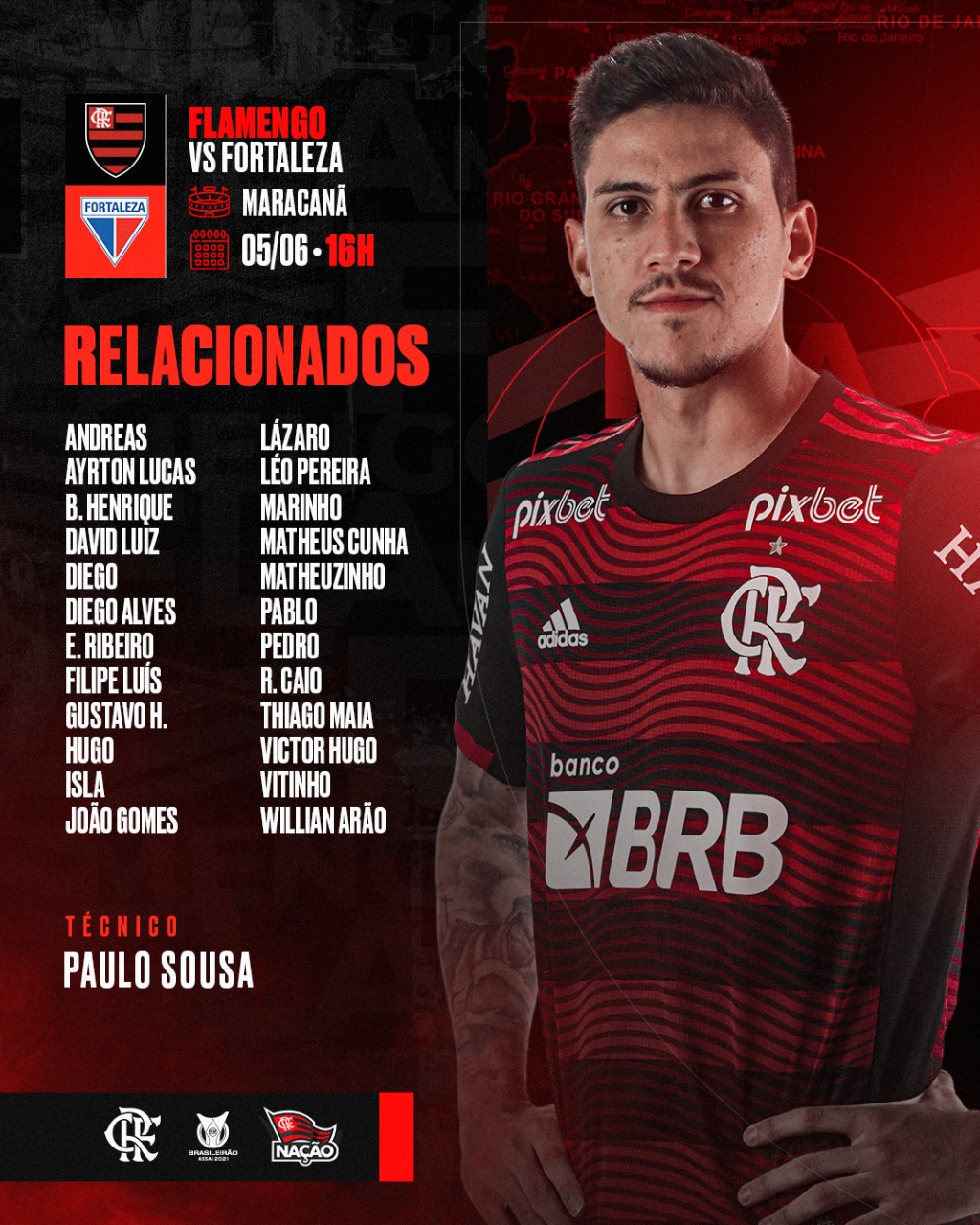 Novo reforço do Flamengo chega ao Rio de Janeiro nesta terça - Coluna do Fla