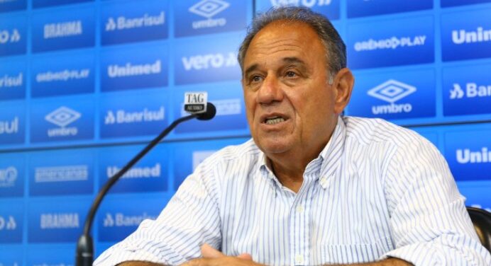 Presidente do Grêmio confirma negociação de dois jogadores com o Flamengo