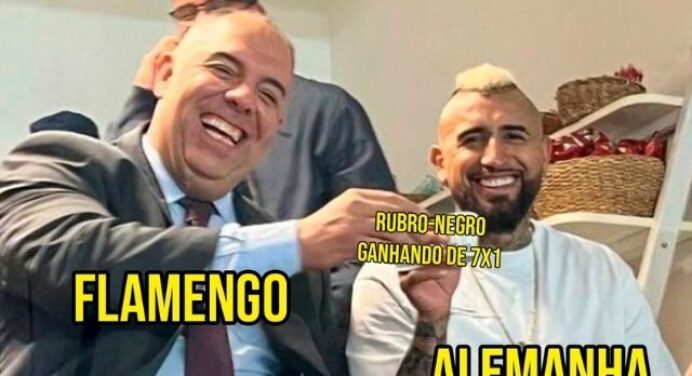 Perdeu algo? Veja os melhores memes da goleada do Flamengo sobre o Tolima, por 7 a 1