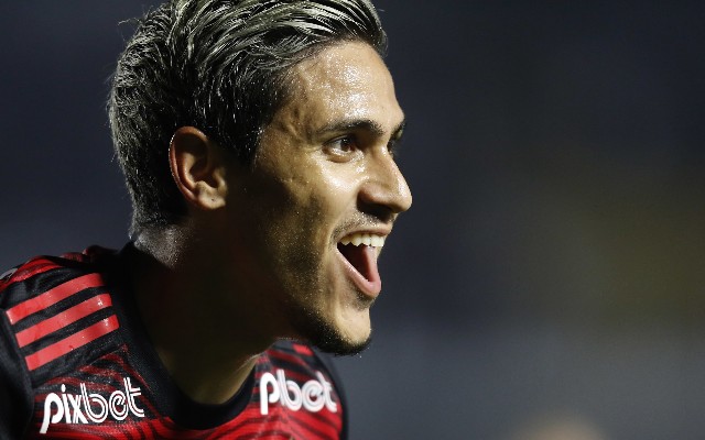 Pedro marca contra o Santos e chega a 50 gols pelo Flamengo
