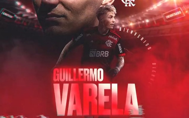 Flamengo anuncia contratação de Guillermo Varela