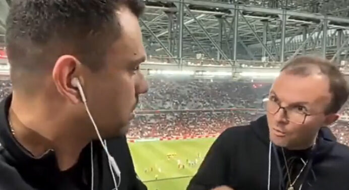 Youtuber rubro-negro é ameaçado em tribuna de imprensa na Arena da Baixada; veja vídeo