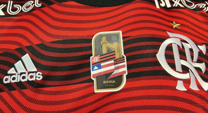 Jogadores do Flamengo terão camisas personalizadas com patches de estados e países de origem