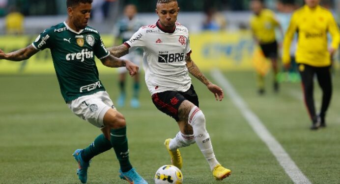 Veja melhores momentos de Palmeiras 1 x 1 Flamengo
