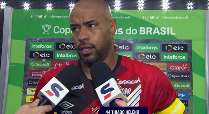 Capitão do Athletico se mostra contra estratégia de Felipão: “Esperamos atacarem”
