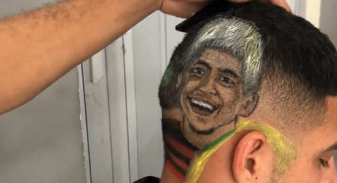 Pedro é alvo de homenagem inusitada de torcedor do Flamengo