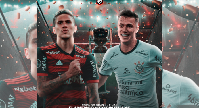 Jornalista considera Flamengo x Corinthians ‘maior final de todos os tempos’ da Copa do Brasil