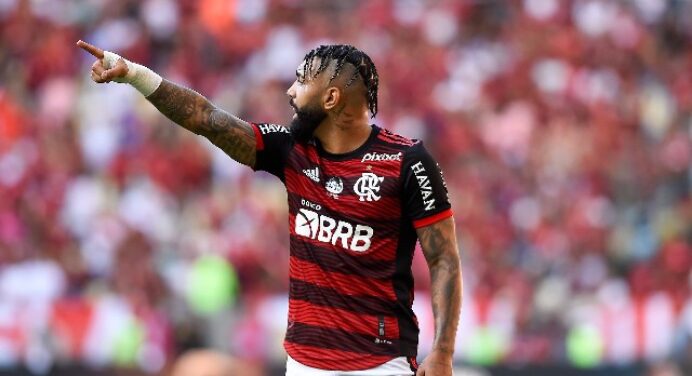 Gabigol pode alcançar sequência inédita em 2022 no jogo contra o Fortaleza