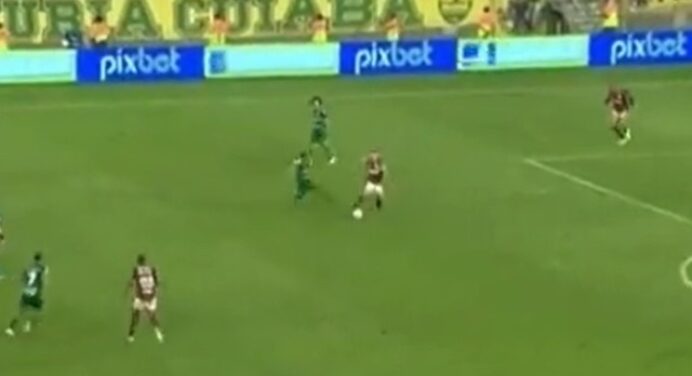 Diego vacila em gol do Cuiabá, e rubro-negros não perdoam: “Se aposenta logo”