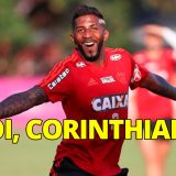 Meme de Rodinei em treino do Flamengo
