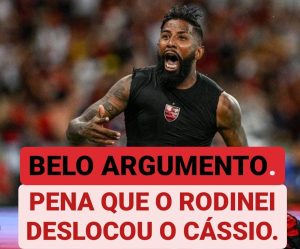 Rodinei se tornou herói da noite