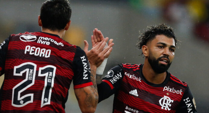 Gabigol e Pedro são responsáveis por mais de 40% dos gols do Flamengo na temporada