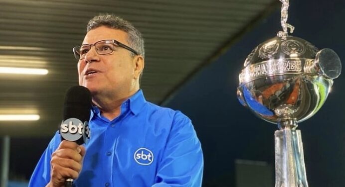 Libertadores: SBT define narrador para final entre Flamengo e Athletico-PR