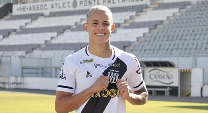 Atlético-MG entra na briga com Flamengo por volante da Ponte Preta