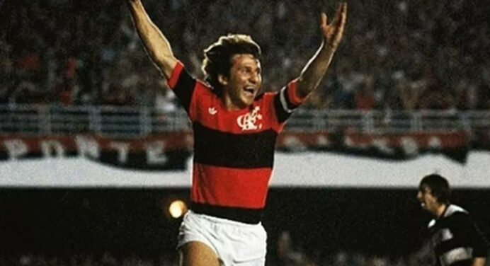 “Não tem diferença”: apresentador coloca Zico e Messi no mesmo patamar