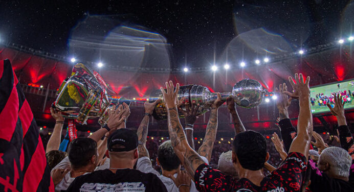Título do Flamengo na Libertadores ‘explode’ número de interações no Instagram