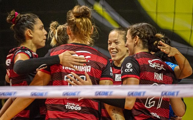 Sesc-Flamengo ‘apropela’ Brusque e conquista 3ª vitória seguida na Superliga Feminina de Vôlei