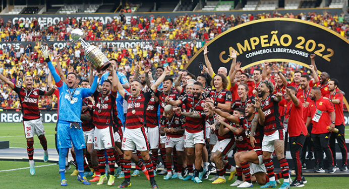 Flamengo é 4° clube brasileiro com mais classificações à Libertadores