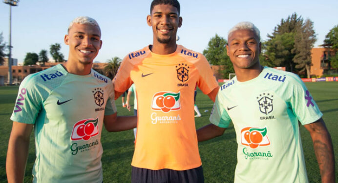 Flamengo tem 3 jogadores convocados pelo Brasil para o Sul-Americano Sub-20