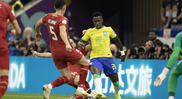 Vinicius Júnior é o ‘rei do drible’ em três competições de 2022
