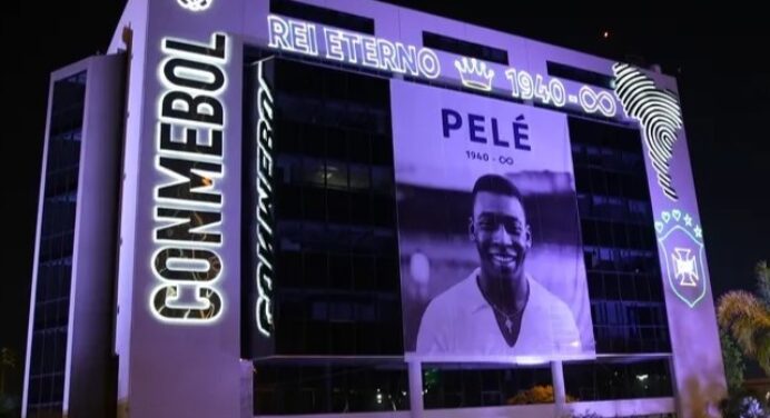 Conmebol anuncia novidade em jogos da Libertadores após morte de Pelé